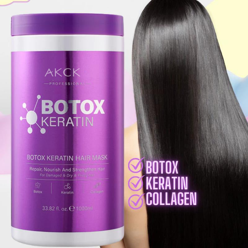 AKCK Keratin Hair Mask 1000ml for Hair Repair and Care