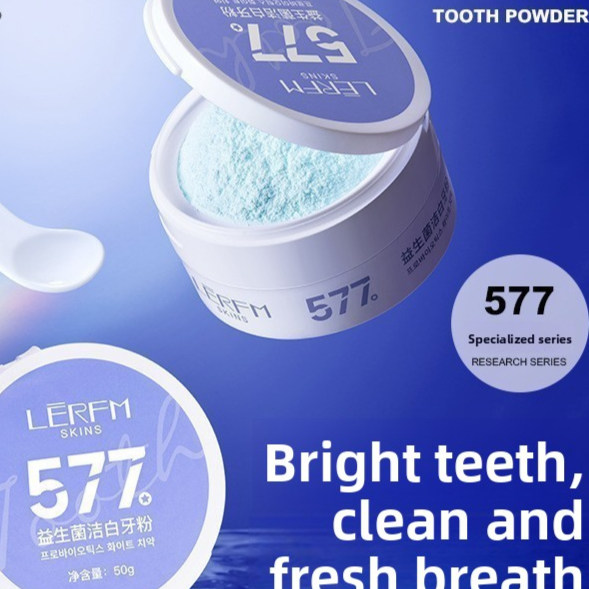 Probiotic Tooth Powder for Oral Care