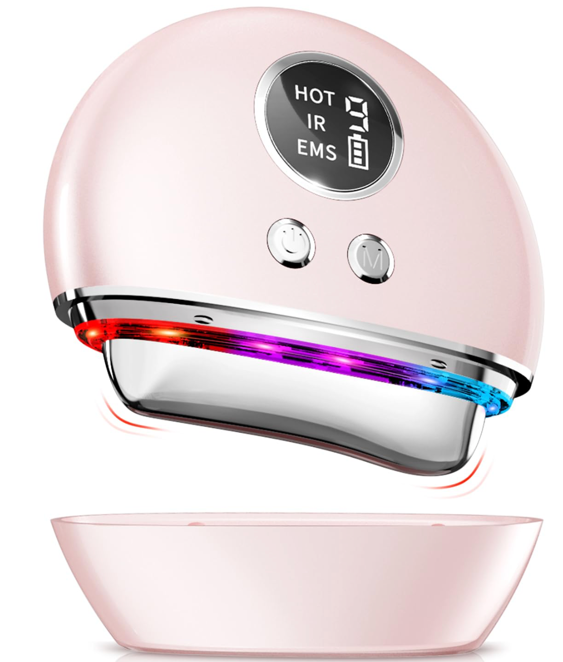 Rodillo Facial Eléctrico Gua Sha