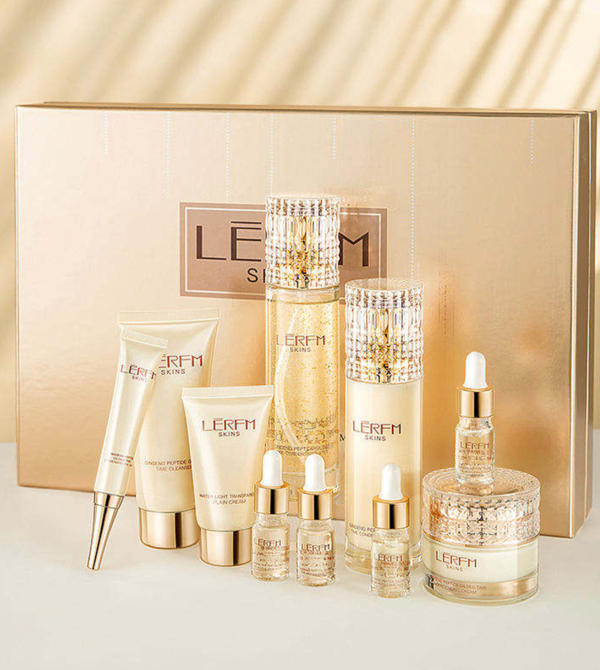 Set de Diez Piezas para el Cuidado Facial Coreano