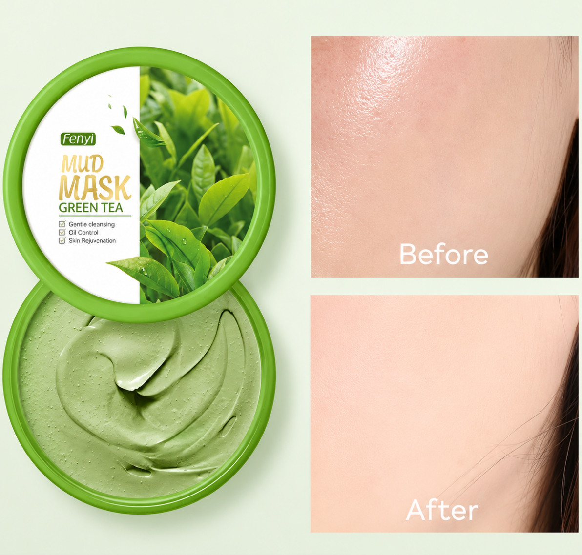 Mascarilla Facial Té Matcha