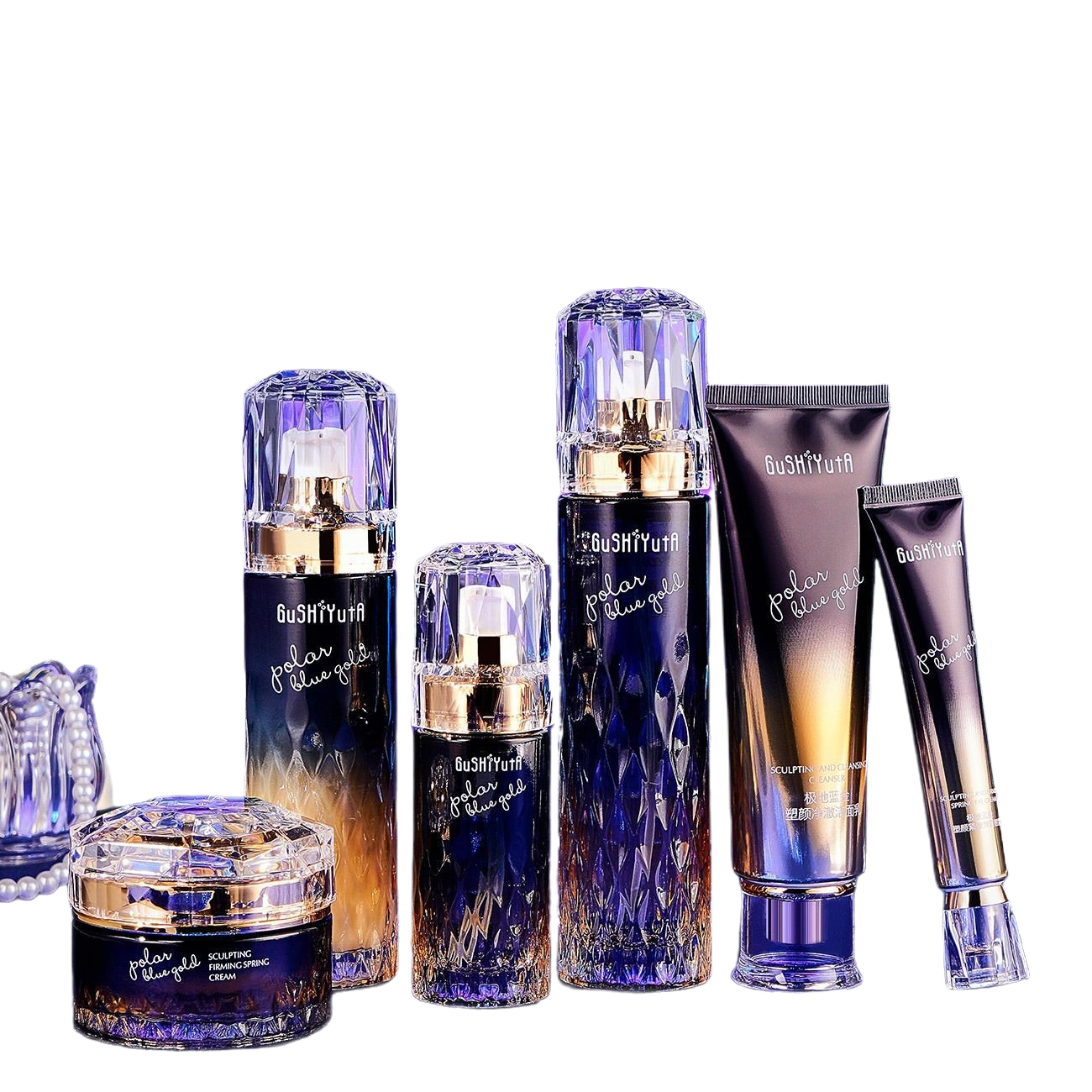 Moisturizing and hydrating skin care set