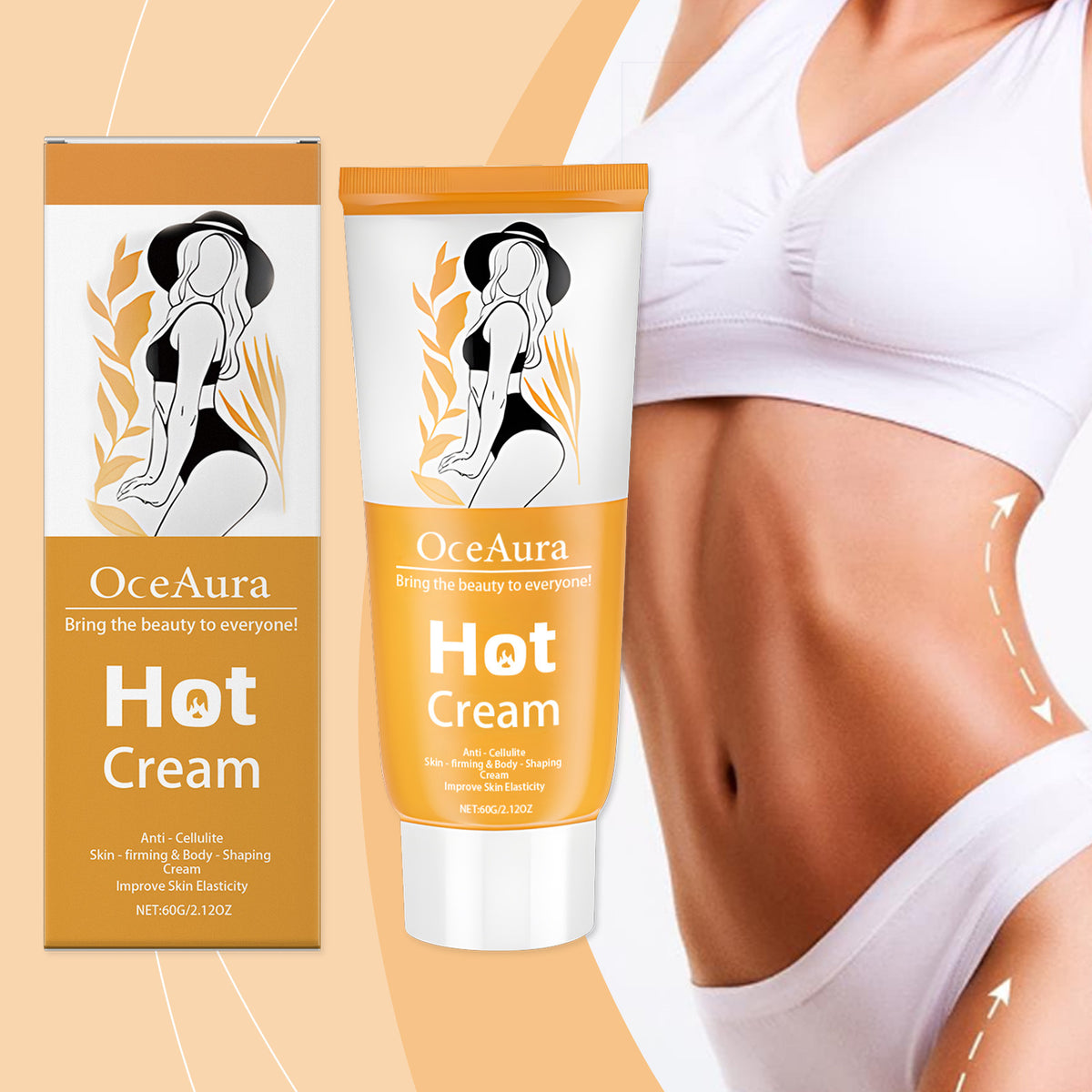 Oceaura Body Care Cream for Skin Hydration