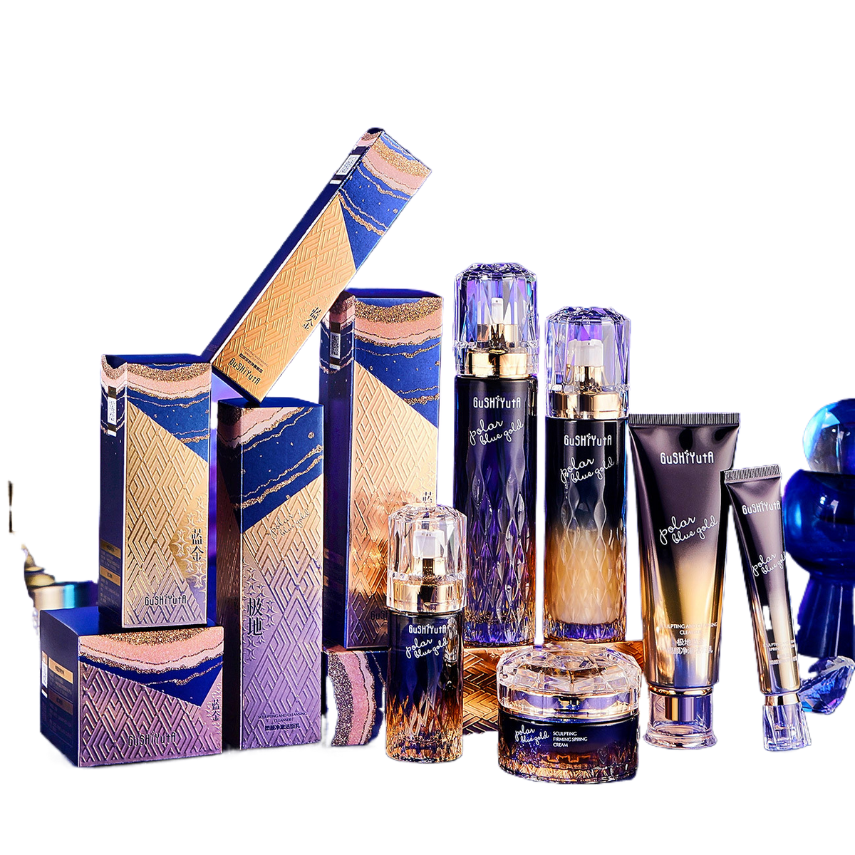 Moisturizing and hydrating skin care set