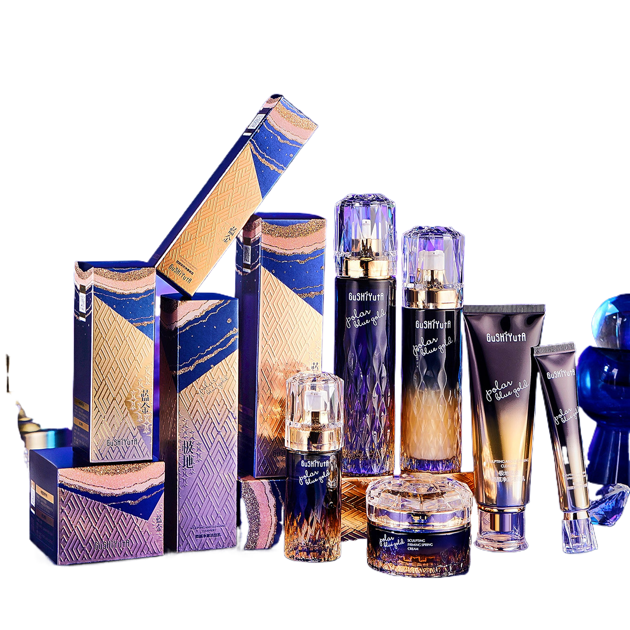 Moisturizing and hydrating skin care set