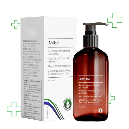Herbal Anti-Itch Shampoo for Scalp Care