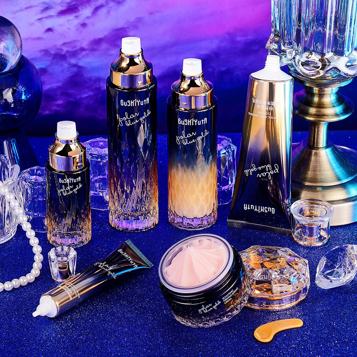 Moisturizing and hydrating skin care set